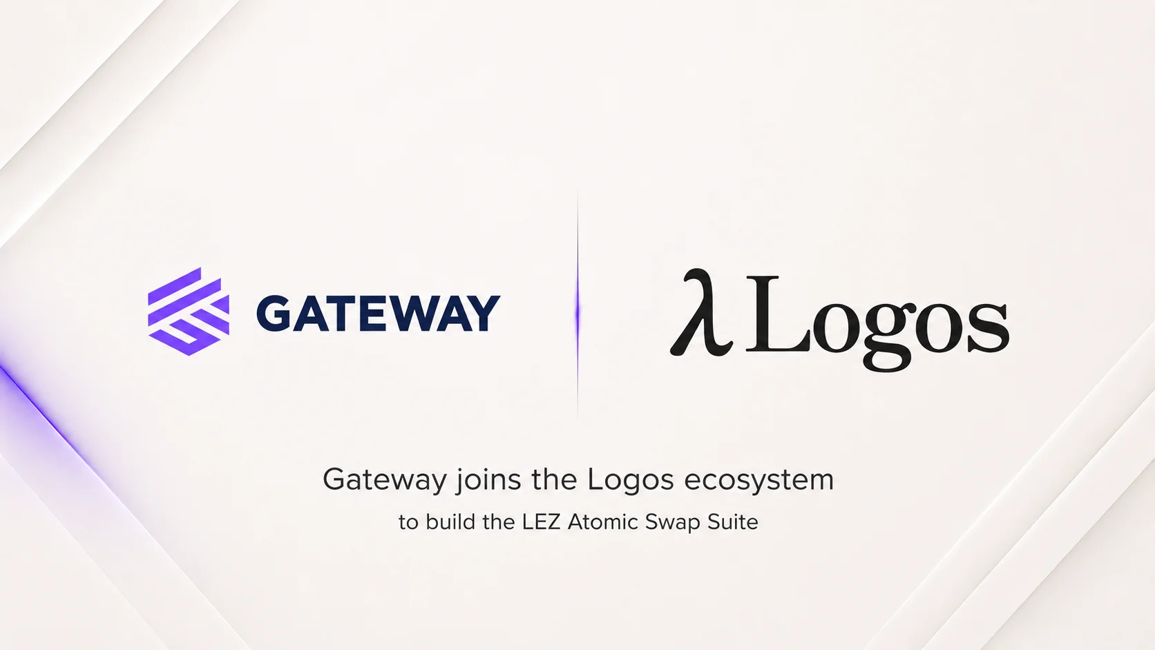 Gateway joins the Logos ecosystem to build the LEZ Atomic Swap Suite